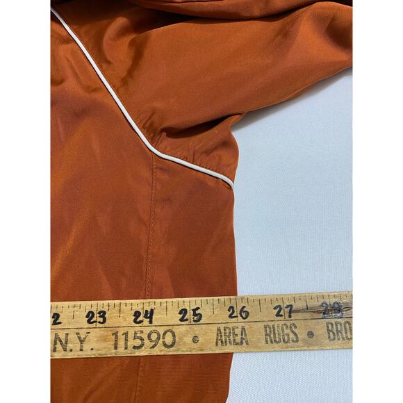 FootJoy Pullover Men’s Size XL Rust Color White Piping Lightweight Golf Layer - Picture 5 of 8